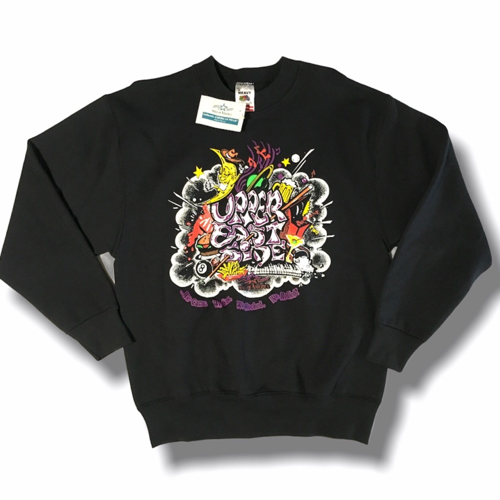 VTG Mall of America NYE Graffiti Vintage Sweatshirt, Medium ‘93
